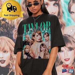 Taylor 90S  Shirt Retro The Eras Tour Y2K Ts  Midnights T-Shirt